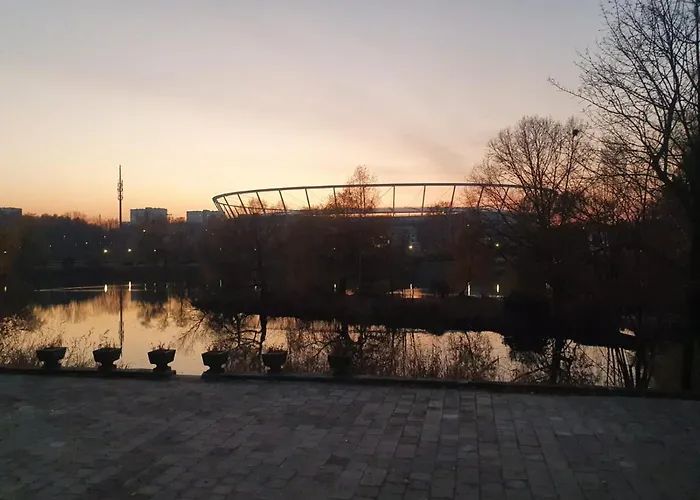 Διαμέρισμα W Chmurach- 15 Pietro Osiedle Tysiaclecia- Prywatny Parking- Wielki Taras Z Widokiem Na Zachod Slonca Κατοβίτσε